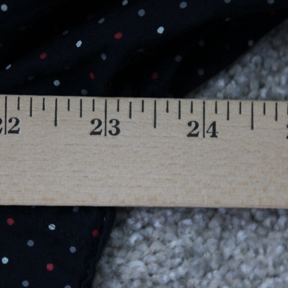 Express Shirt Mens Large 16-16 1/2 Blue Geometric 100% Cotton Long Sleeve Button - Picture 12 of 14